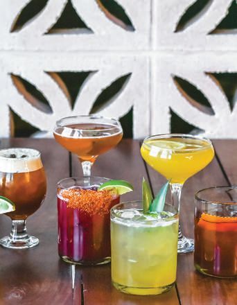Sor Ynéz’s spring cocktail menu perfectly pairs with their tasty bites COURTESY OF BRAND
