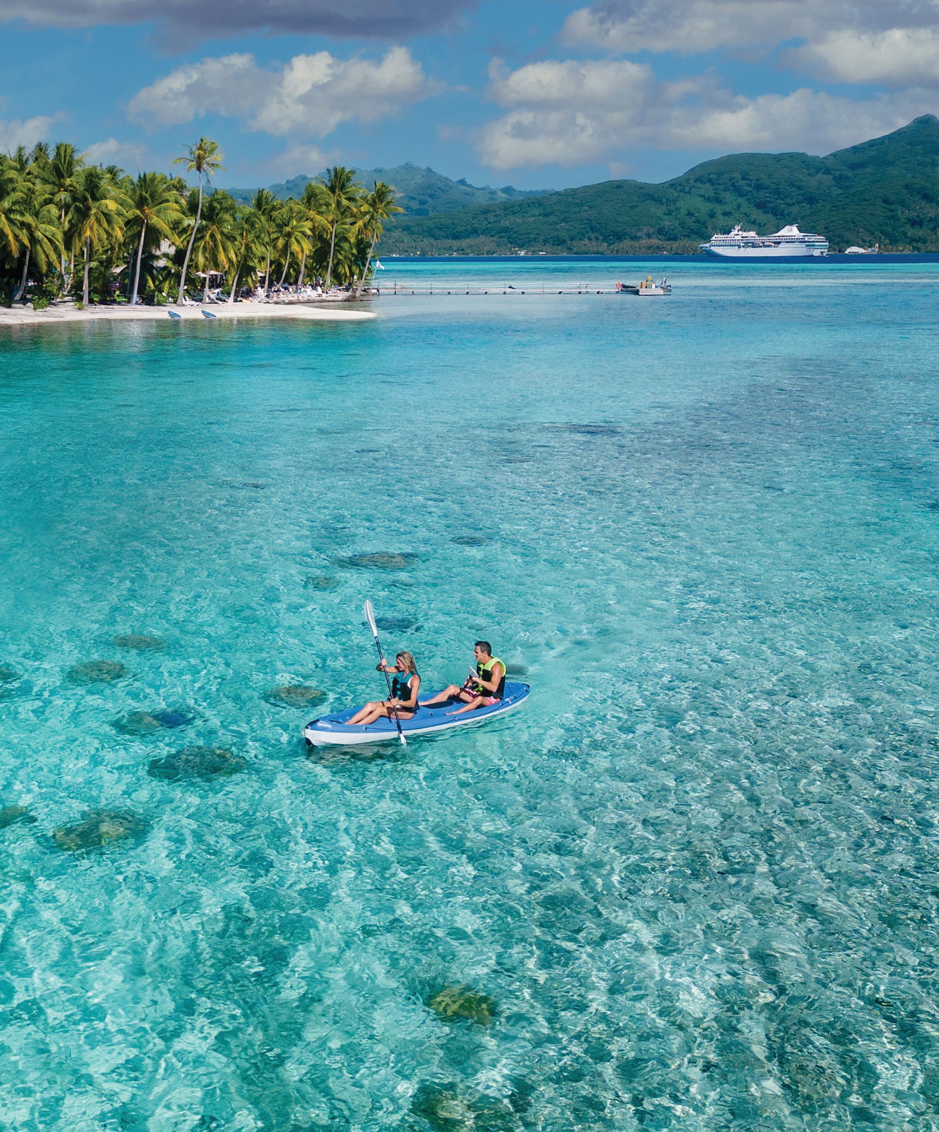 Paul Gauguin offers the ultimate in Polynesian experiences. PHOTO COURTESY OF BRAND