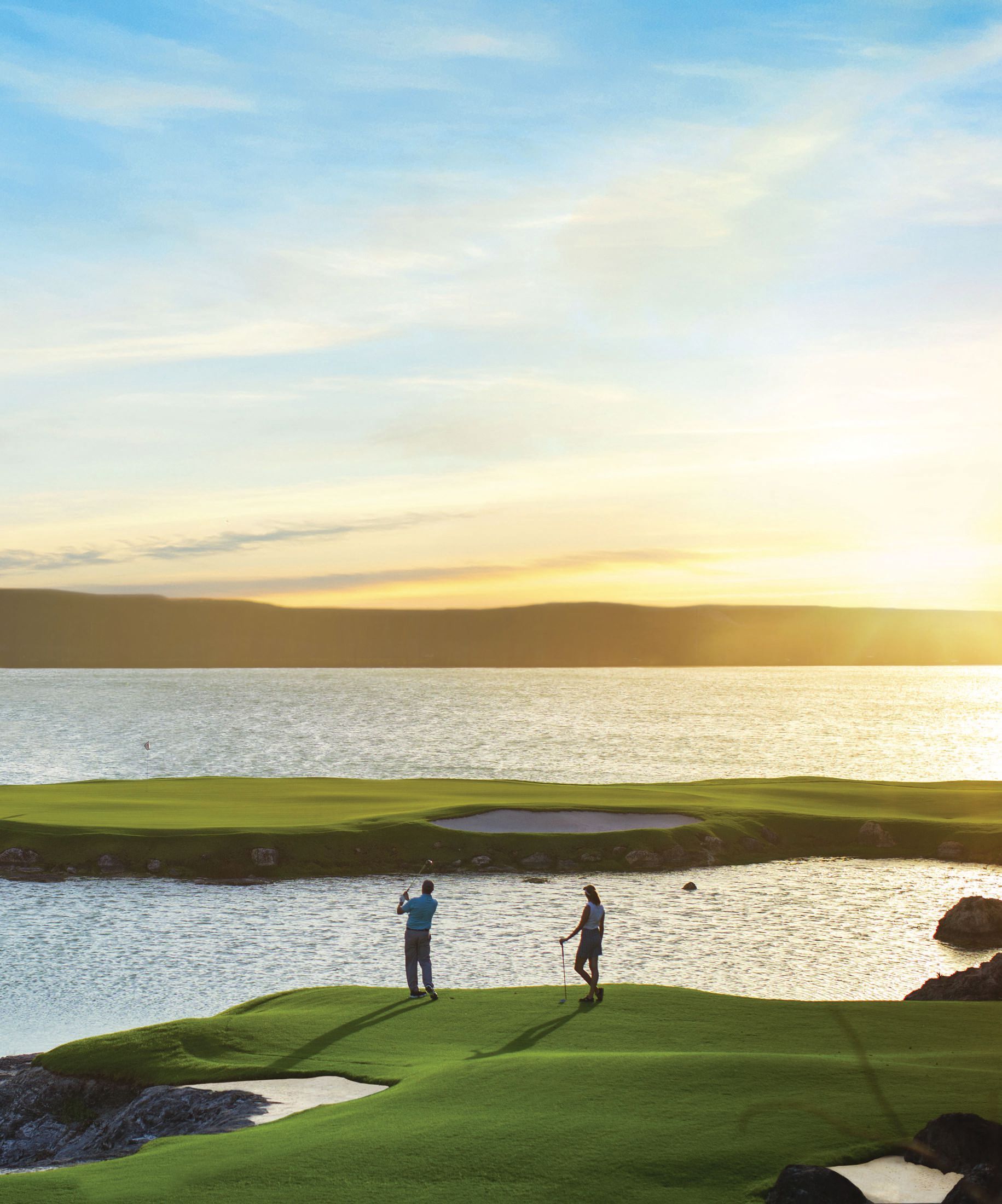Baha Mar’s Jack Nicklaus Signature Royal Blue golf course is the No. 1 ranked course in the Bahamas. PHOTO COURTESY OF BRAND