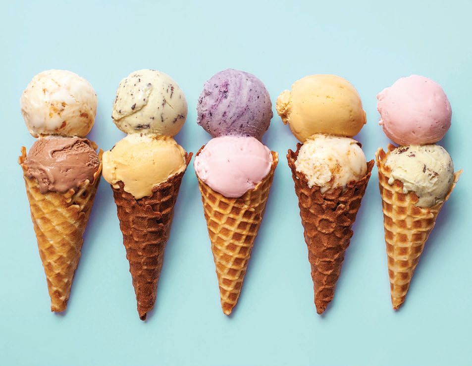 With “everyday” and seasonal ice cream flavors like Cilantro Lime, Dewberry Corn Cobbler, and Sweet Cream & Strawberry (pictured above), Lick Honest keeps fans “screaming” for more. COURTESY OF LICK HONEST ICE CREAMS