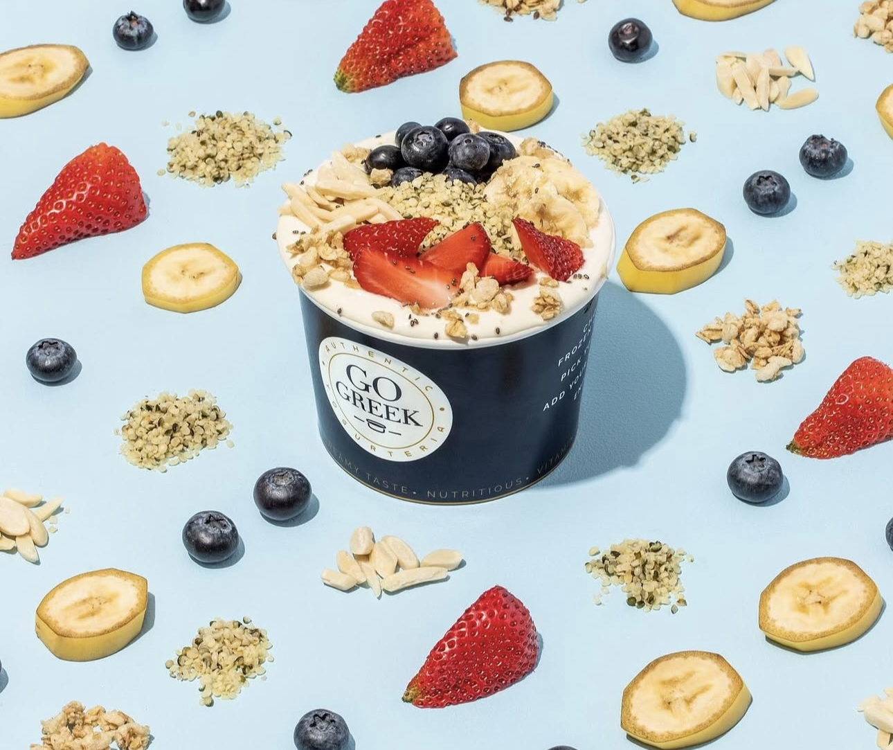 Go Greek Go Greek Yogurt Opens Its First Florida Location In Miami