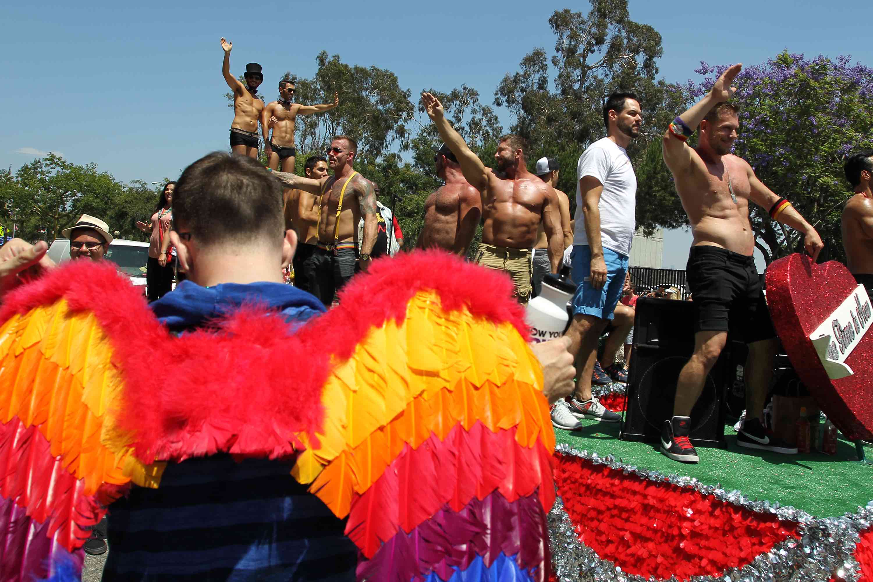 Gay Pride Celebrated At Annual Los Angeles Parade