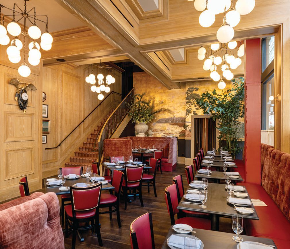 The new space features a warm and sophisticated look from Bay Area interior designer Jon de la Cruz PHOTO BY JASON PERRY