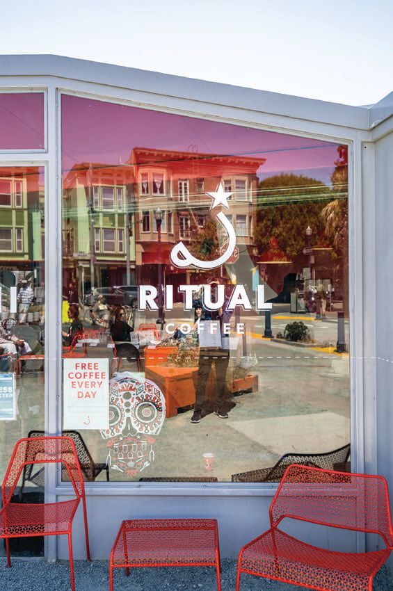 Ritual Coffees boasts two SF locations: Mission District and Hayes Valley. PHOTO: BY BRETT PUTNAM