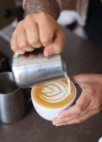 SF has a rich community that brews delicious sips daily, like this cup at Ritual Coffee PHOTO: BY BRETT PUTNAM