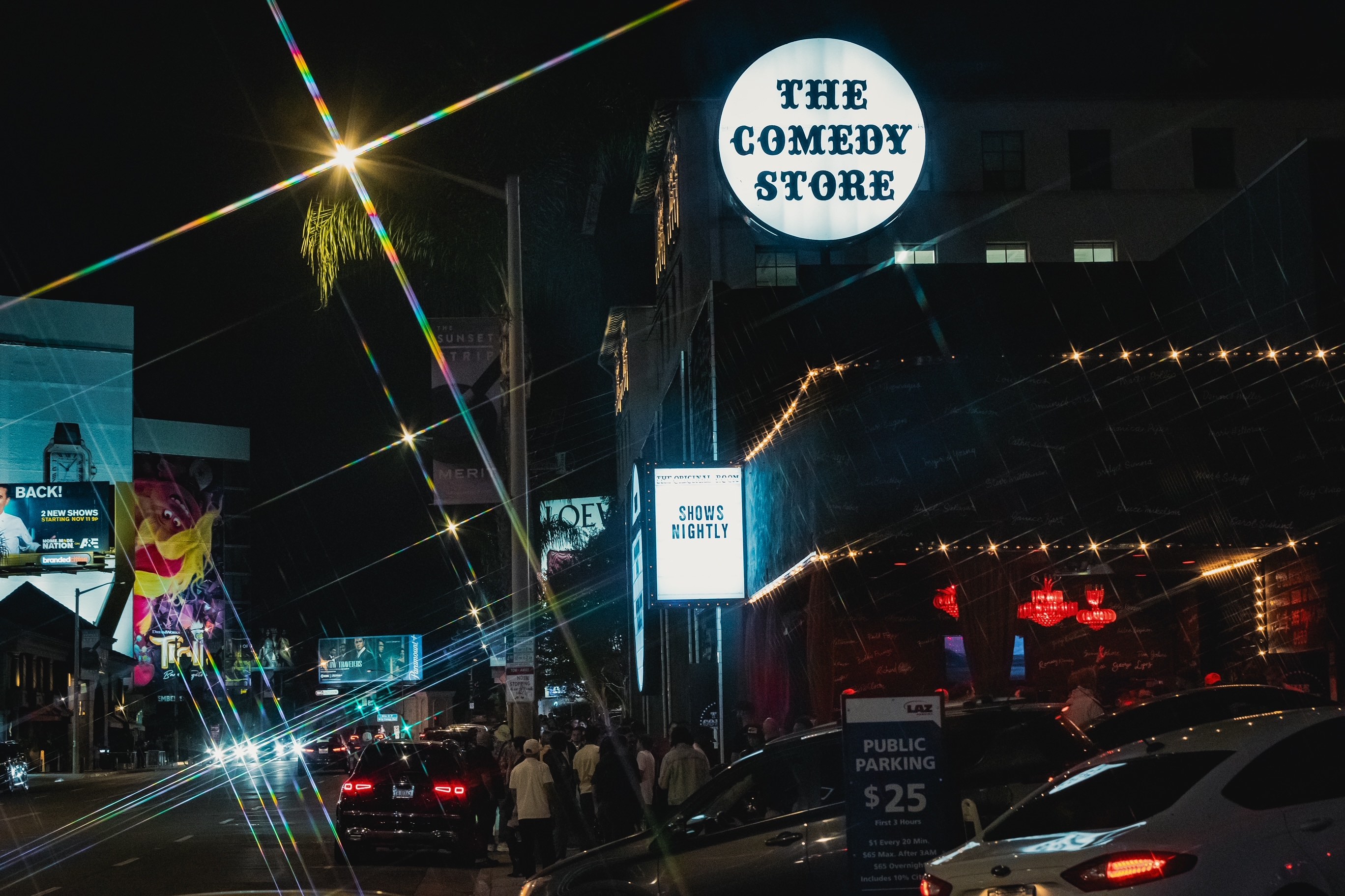 comedy store van corona sunset strip