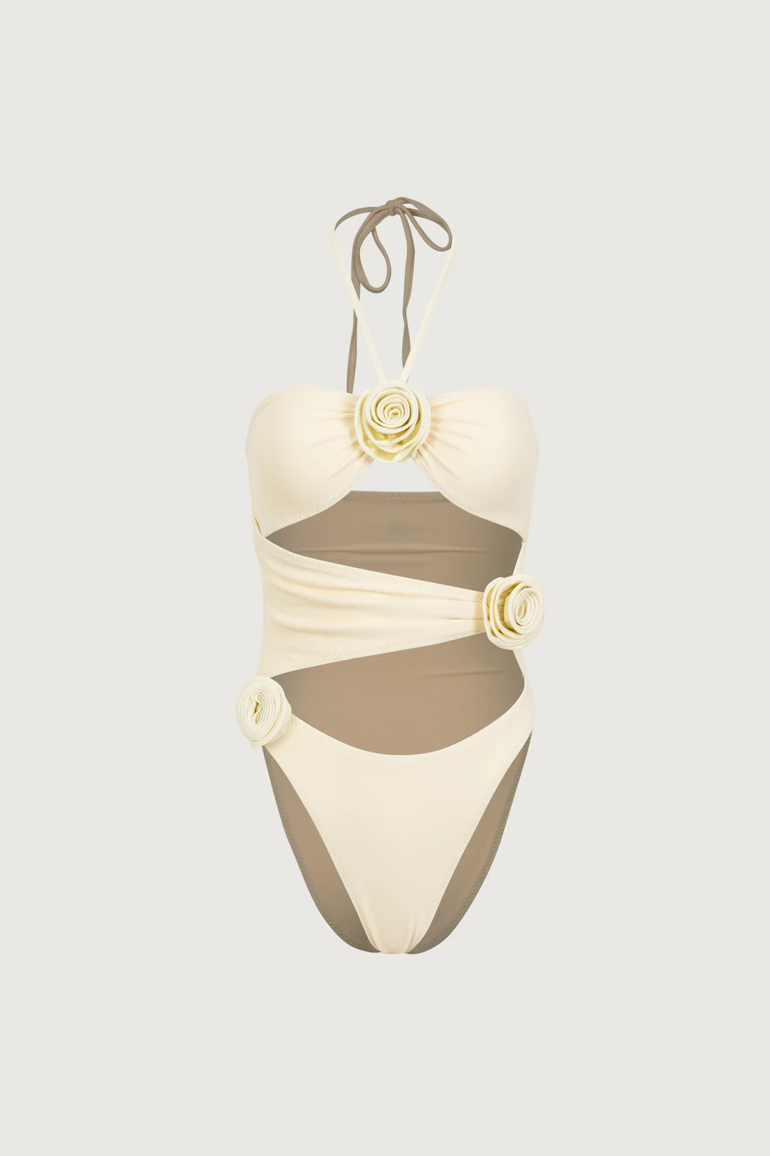 SAME Los Angeles Rosette Cut Out One Piece