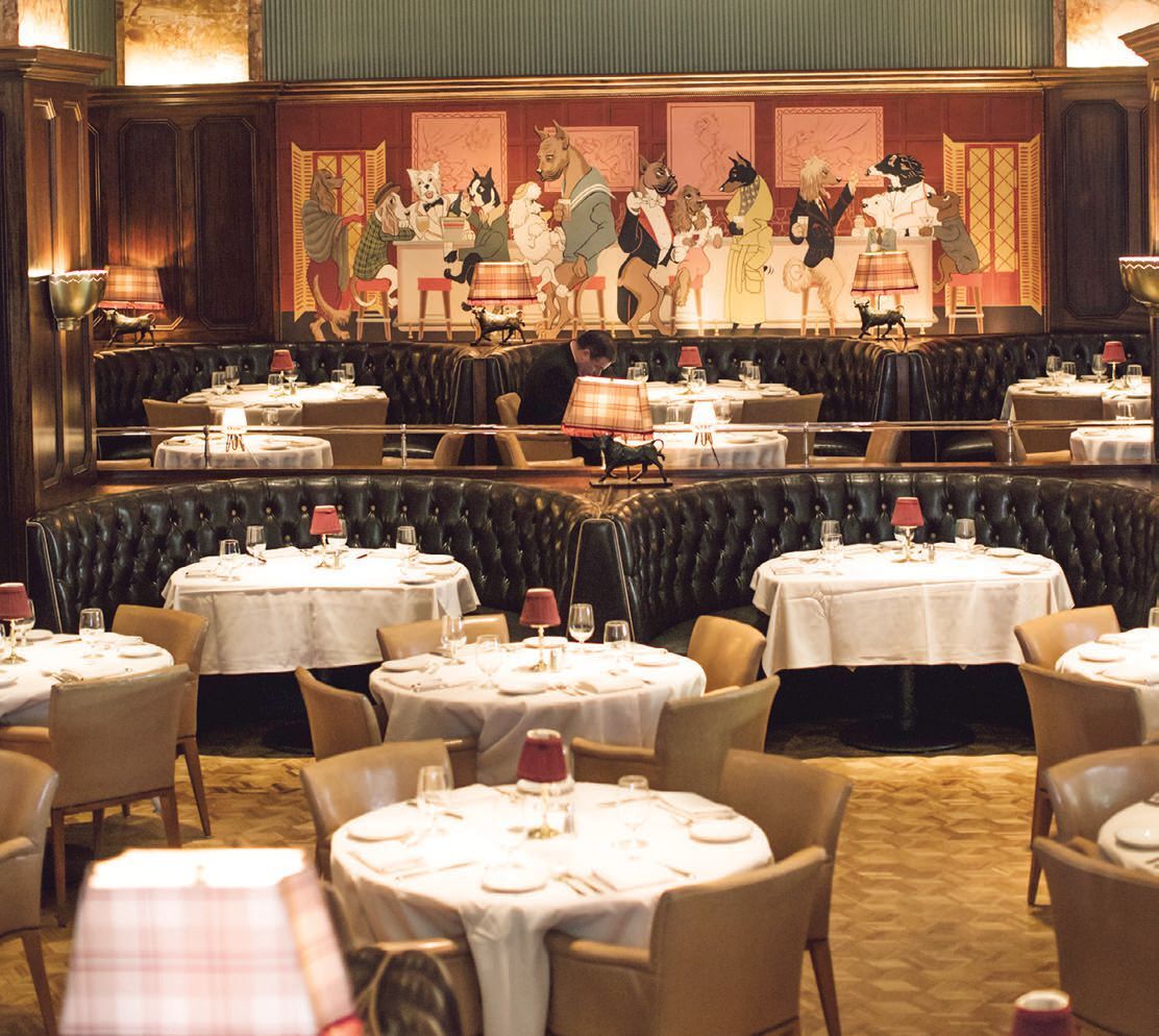 Old-school steakhouse vibes with an elegant flair await at Butcher & Singer.