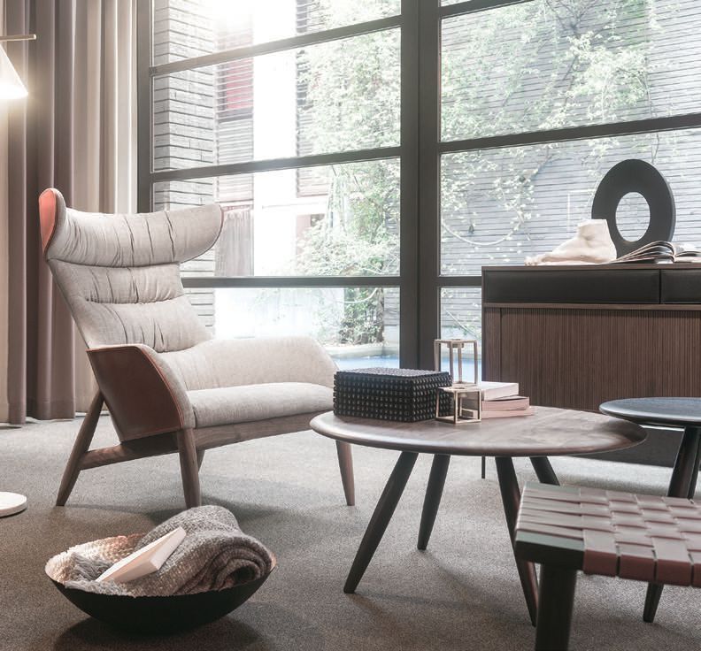 A contemporary armchair from USONA.