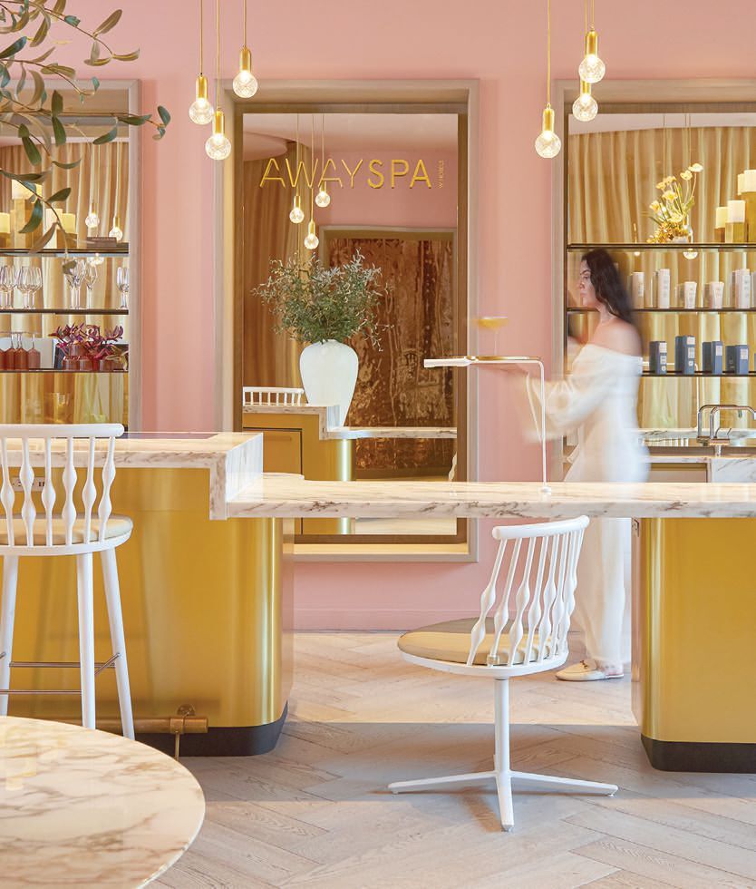 W Philadelphia's AWAY Spa is one of the city's chicest havens.