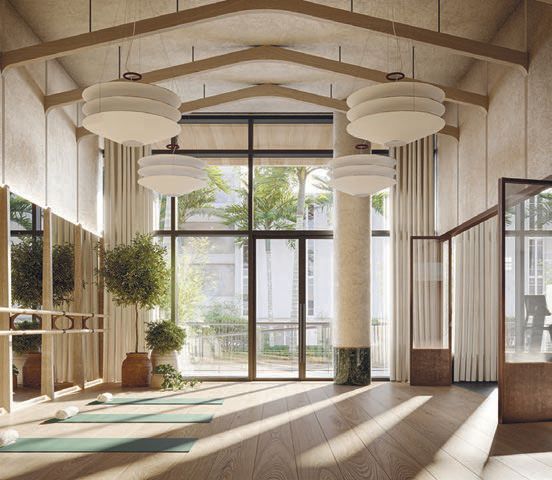 Included in the amenities is unlimited Mindful Movement classes. PHOTO COURTESY OF TERRA