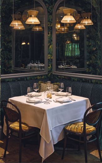 The 20th century chateau, located in Brickell, merges European-style design with Major Food Group's exceptional culinary theatrics. Photography by MICHAEL PISARRI