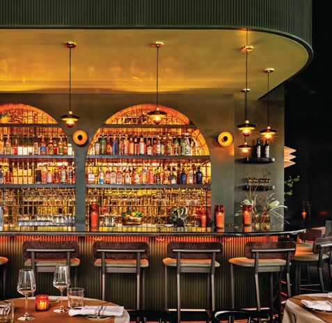 The bar has all-new finishes and flair PHOTO BY CLAY GRIER