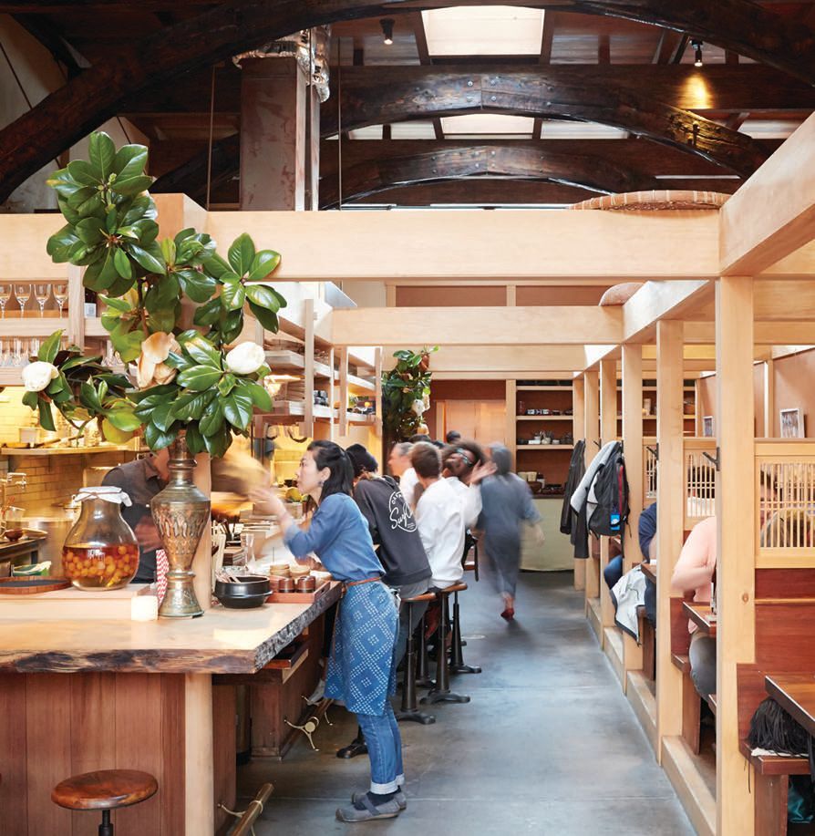 The bustling dining room at Rintaro. PHOTO BY: AYA BRACKETT