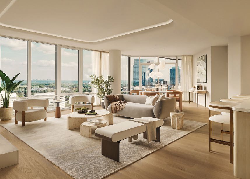 Homeowners can excpet high-end craftmanship and amenities in the homes, ranging from 2,500 to 4,500 square feet. PHOTO COURTESY OF BRAND