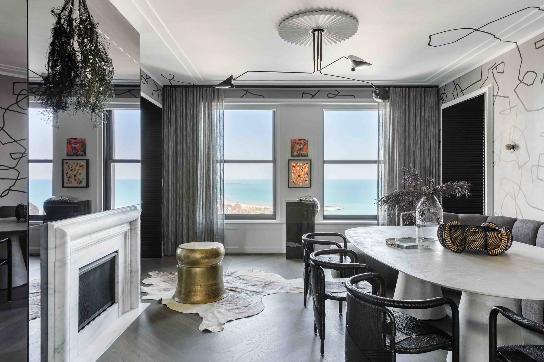 Artful Mag Mile Penthouse Transformation by PROjECT.