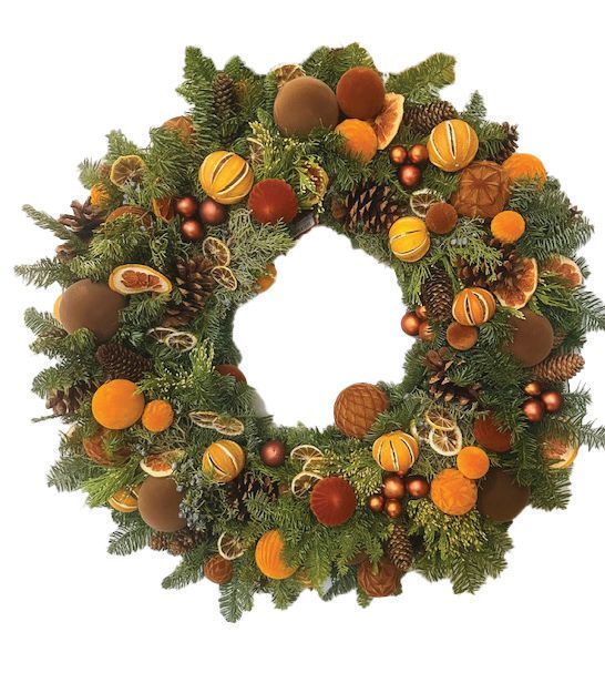 Arthur Golabek Studio wreath, arthurgolabek.com PHOTO COURTESY OF BRAND