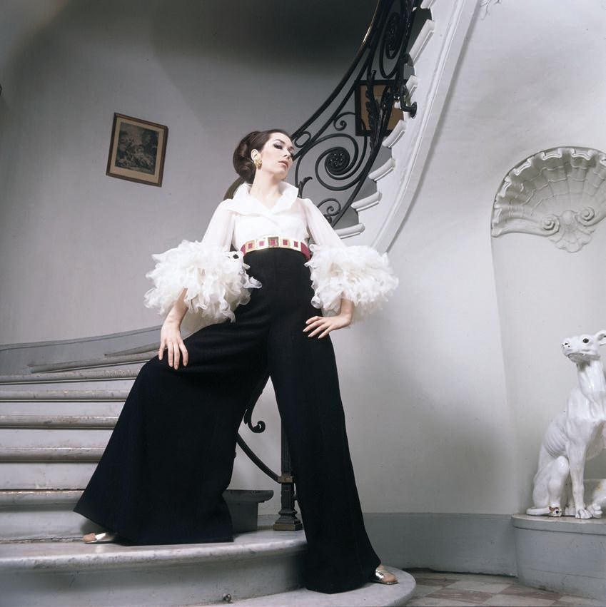 A Pierre Balmain sketch from 1969. PHOTO COURTESY OF BRAND