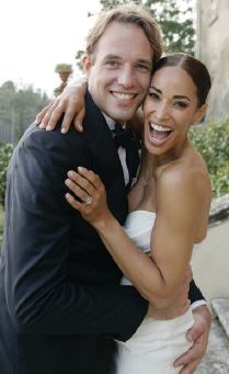 the happy couple Photographed by SILVIA POROPAT