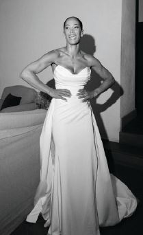 the bride wore a Jane Hill gown Photographed by SILVIA POROPAT