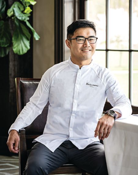 Harrimans new chef de cuisine is Bin Lu PHOTO BY SCOTT SUCHMAN