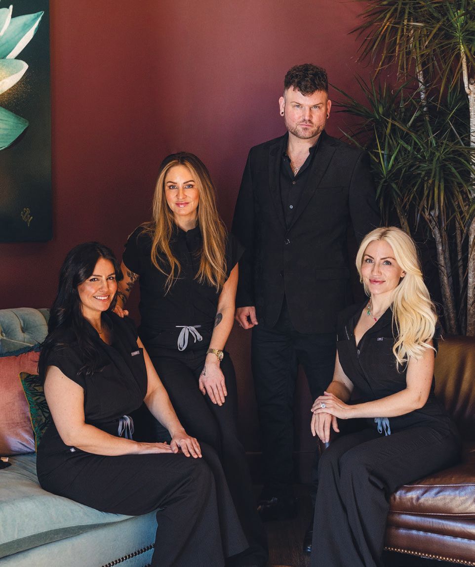 The top-notch team at SubRosa ensures that clients receive high-quality care. PHOTO COURTESY OF ANNA DOWER PHOTOGRAPHY