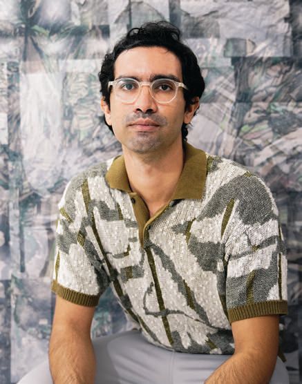 Artist Leo CastaÃ±eda PHOTO: BY VANESSA DIAZ, COURTESY OF THE ARTIST