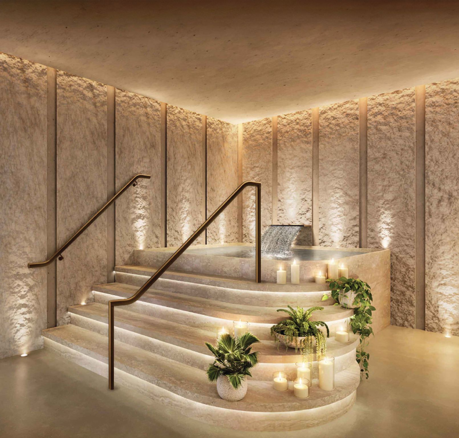 Monarch Athletic Club in RIVANI Miami combines medicine and full-service recovery stations, such as the spa. PHOTO COURTESY OF RIVANI