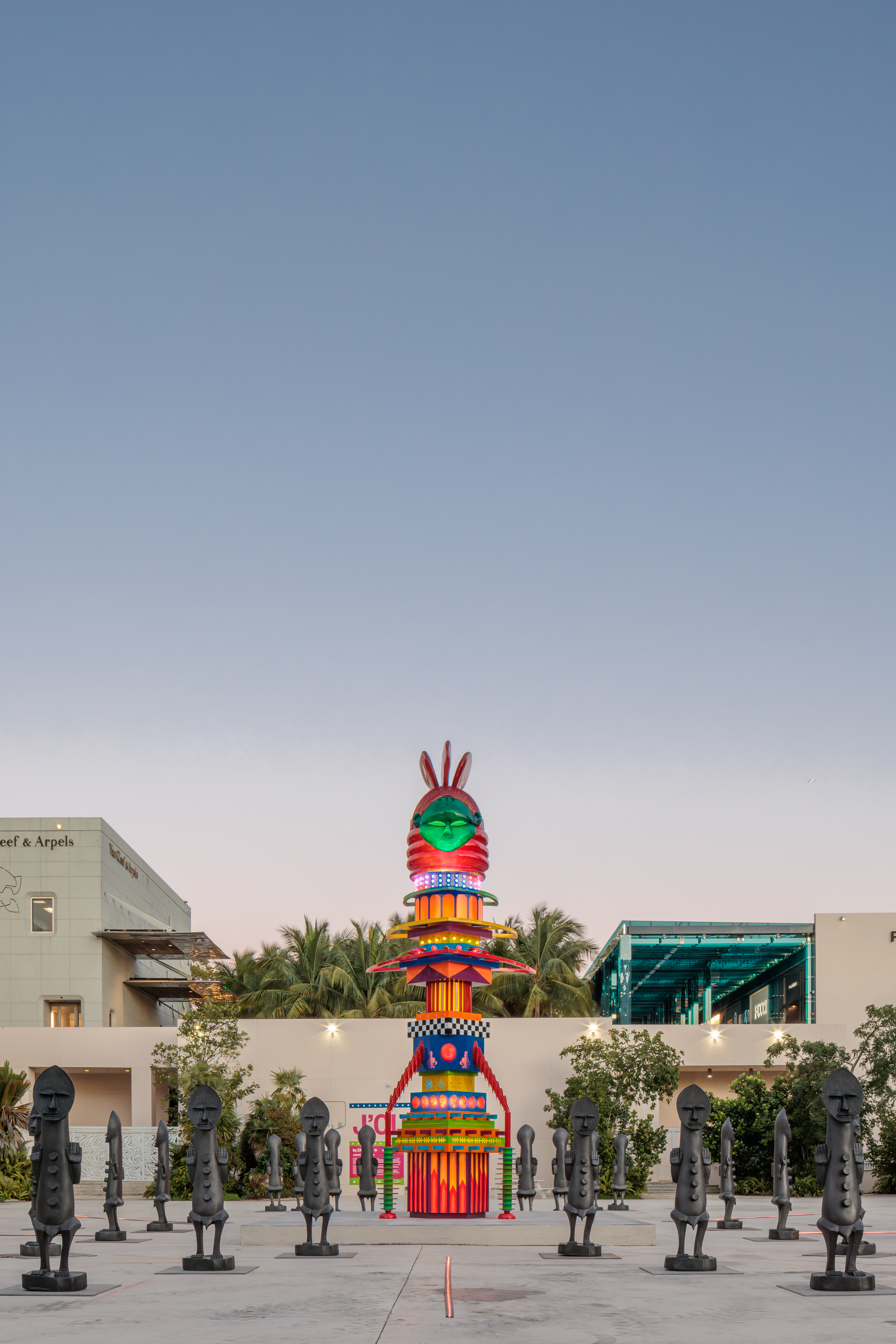 Zak Ové's J'OUVER Transforms Miami Design District's Jungle Plaza