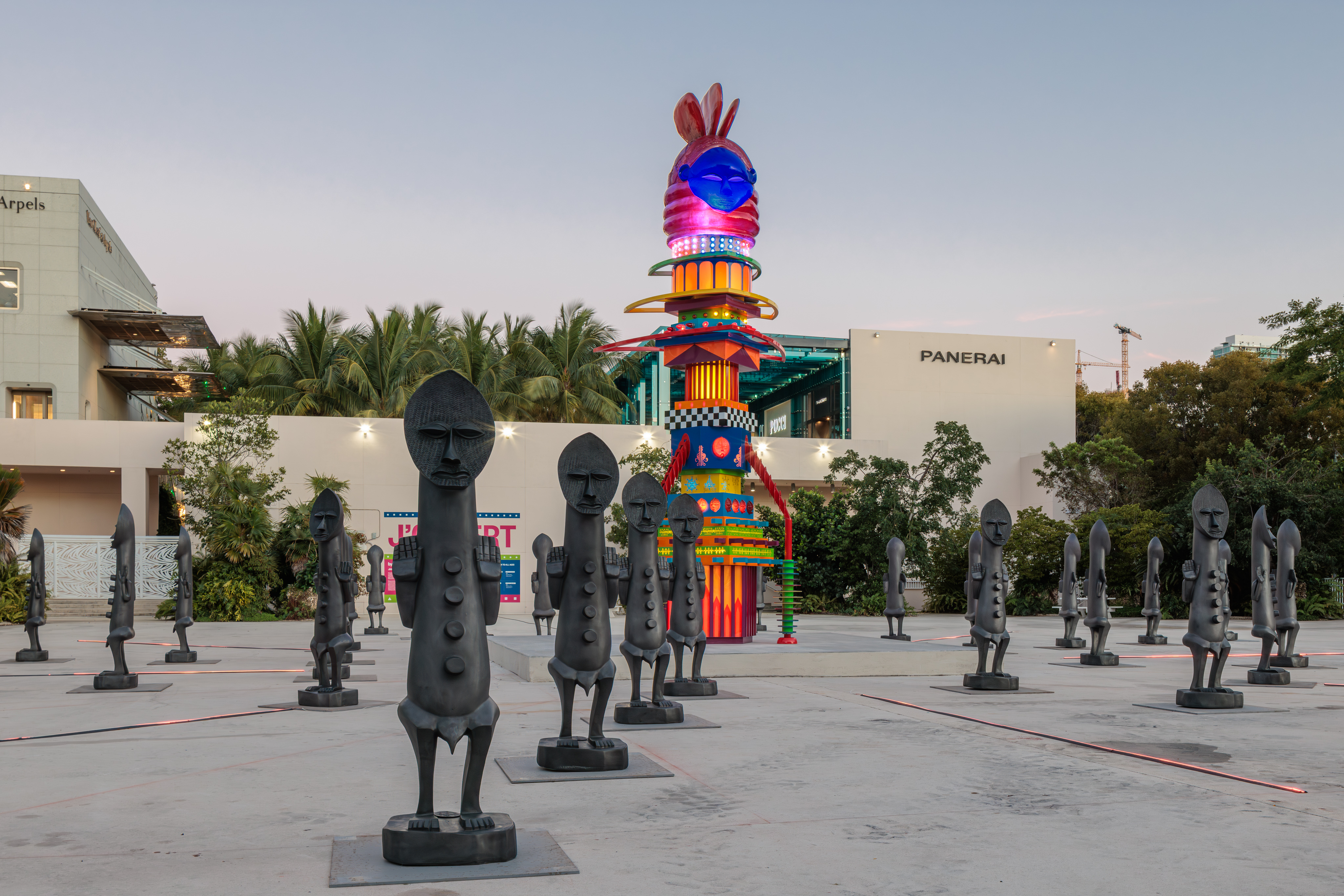 Zak Ové's J'OUVER Transforms Miami Design District's Jungle Plaza