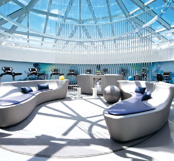 The fitness center at the W San Francisco, marriott.com PHOTO COURTESY OF BRANDS