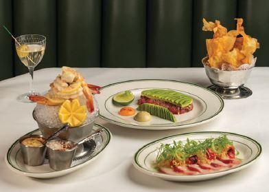 Dannyâs opens in Flatiron with classic American favorites like jumbo shrimp cocktail and bluefin tuna tartare. PHOTO BY: PATRICK CAPRIGLIONE