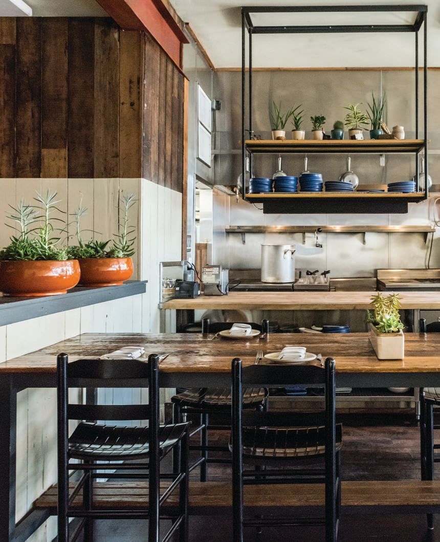 The cozy dining room at Rich Table. PHOTO: BY KRISTEN LOKEN
