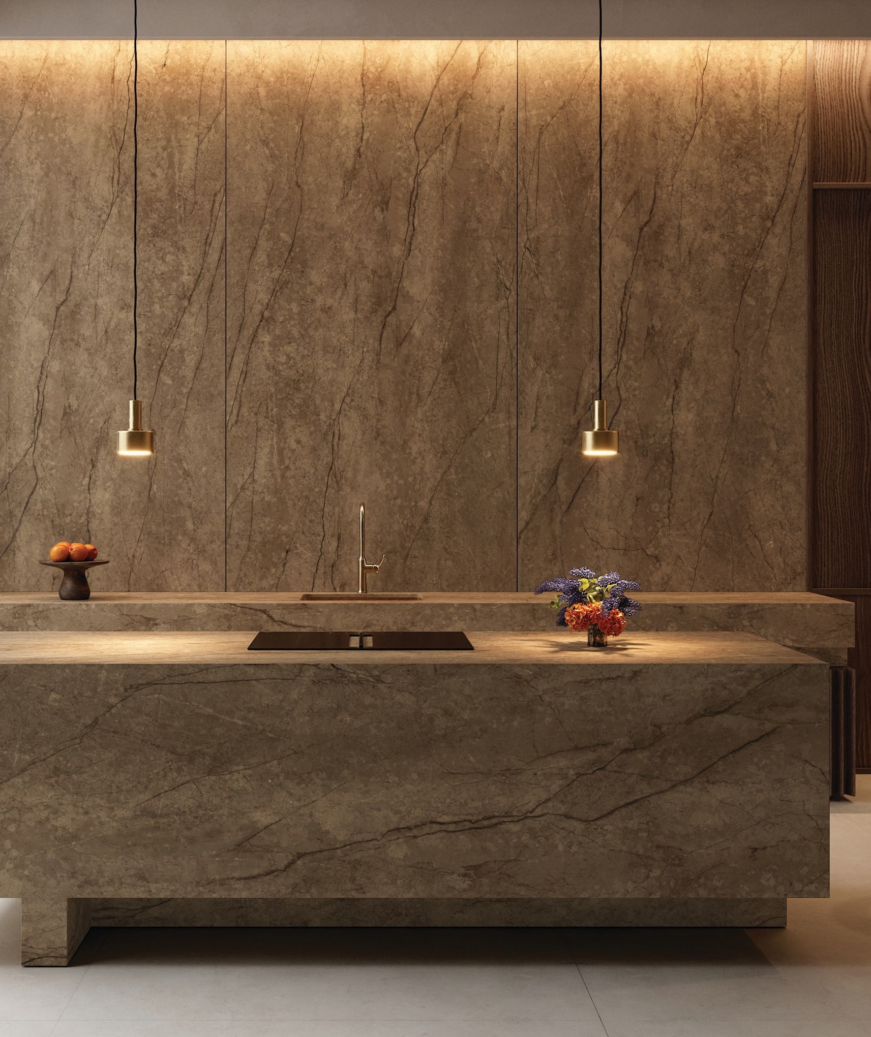 BEST SURFACE MATERIAL Cosentino Ãclos Launching globally in early 2026, Cosentinoâs Ãclos introduces a new surfacing categoryâan âInlayered Mineral Surfaceâ powered by Inlayr design technology that integrates dimensional veining through edges for remarkable depth and realism. With a crystalline silica-free composition and more than 50% recycled content, it pairs sustainability with high performance, including heat resistance up to 428 F. cosentino.com