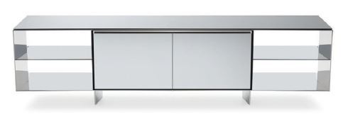 BEST SIDEBOARD Molteni&C Andromeda Sideboard The Andromeda sideboard embodies a refined dialogue between design, material innovation and architectural presence. Born from a collaboration between UniFor and LSM, and conceived within the evocative setting of Sicilyâs Andromeda Theater, the piece is defined by its disciplined composition and meticulous craftsmanship. Four compartments anchor the fixed configuration, while tapered steel edges lend lightness, and a recessed internal base gives the illusion of the piece floating on its lateral wings. molteni.it PHOTO COURTESY OF BRANDS