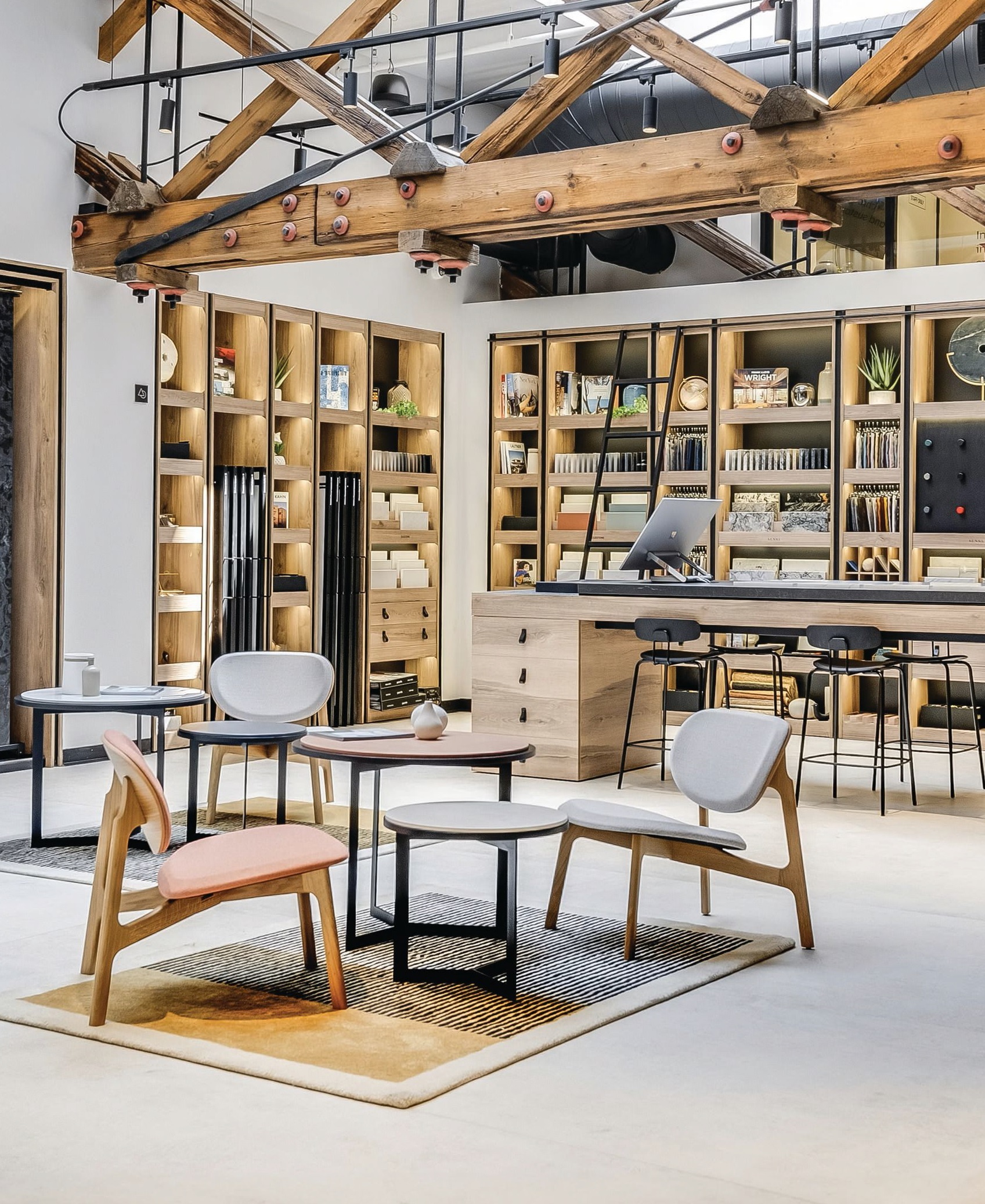 Cosentinoâs Chicago showroom invites clients to discover an impressive array of surface options. PHOTO COURTESY OF COSENTINO