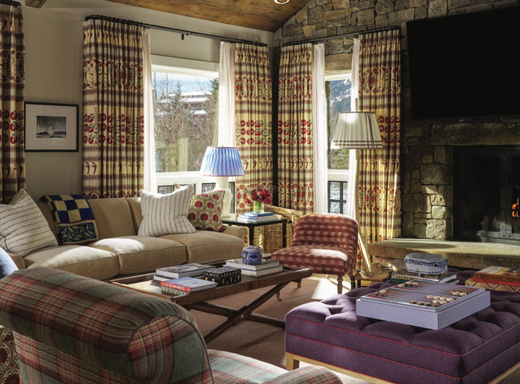 Mountain Retreat Makeover: Vibrant Swiss Chalet Style