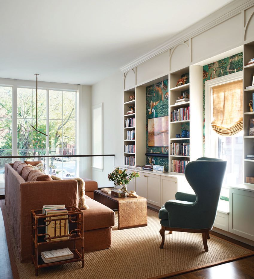 This South End home was completely renovated from the studs in 2022 and features swoonworthy design by LTK Interiors. PHOTO BY JARED KUZIA