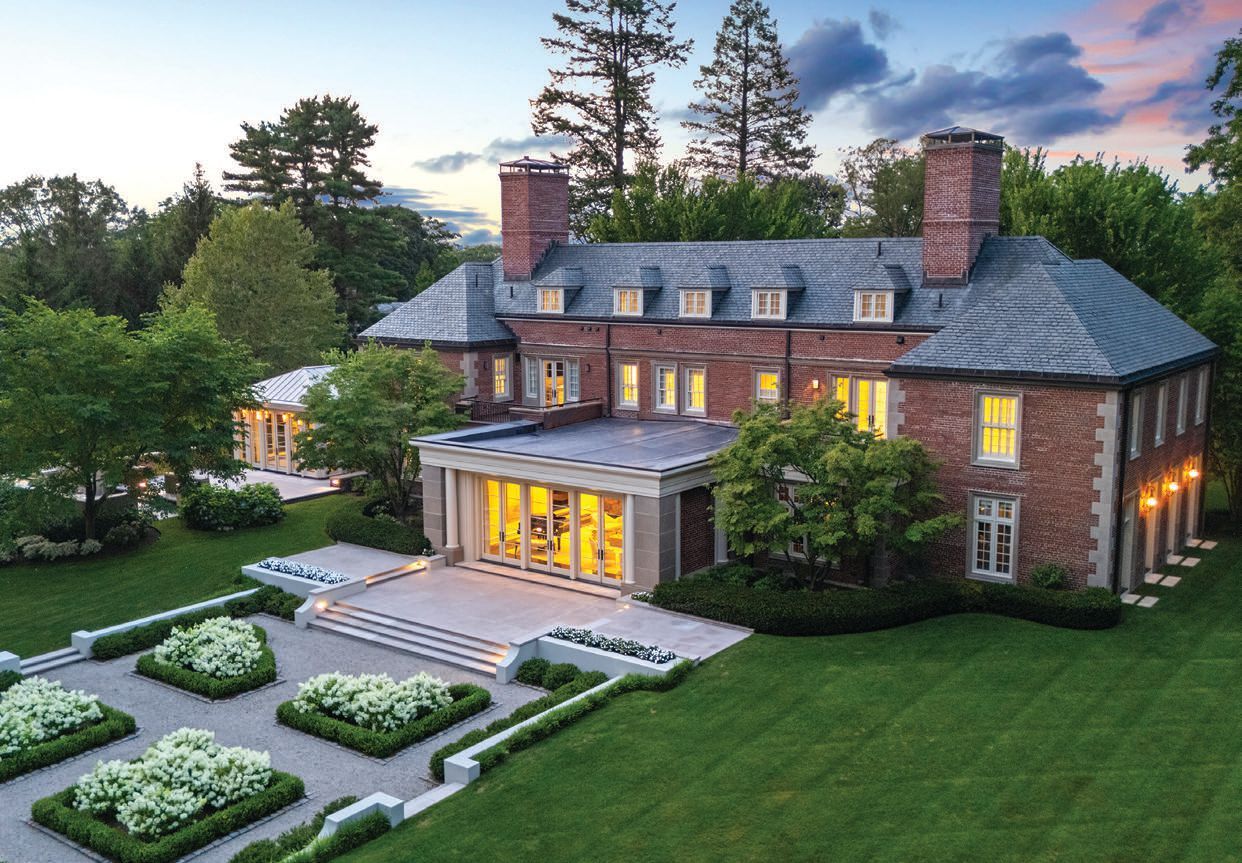 This majestic home is surrounded by over two acres of beautifully landscaped grounds  PHOTO BY: JACK VATCHER PHOTOGRAPHY