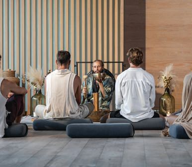 Meditation at PalmaÃ¯a, The House of AÃ¯A in Mexico for those who crave a stronger metaphysical current; PHOTO COURTESY OF BRANDS