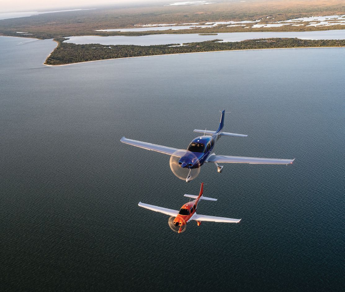 Cirrus is a global leader in personal aviation; PHOTO COURTESY OF BRANDS