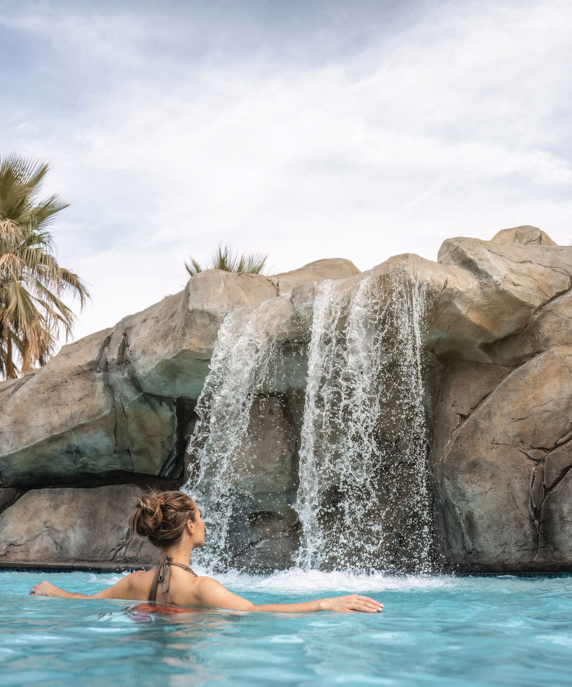 The Spa at SÃ©c-he boasts 22 private mineral baths. PHOTO COURTESY OF BRANDS