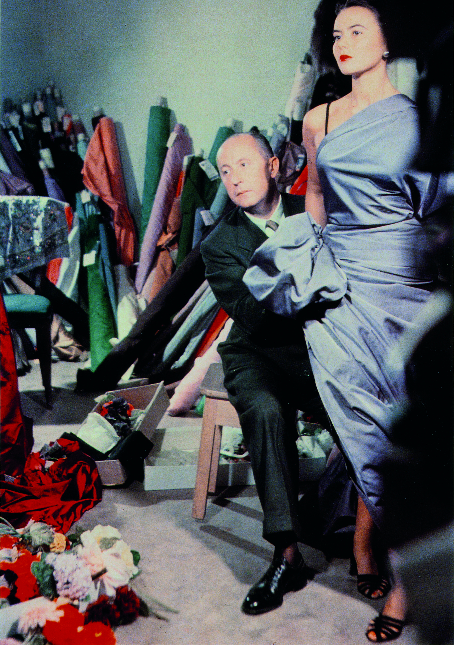 Christian Dior dan Sylvie Hirsch, foto Bellini