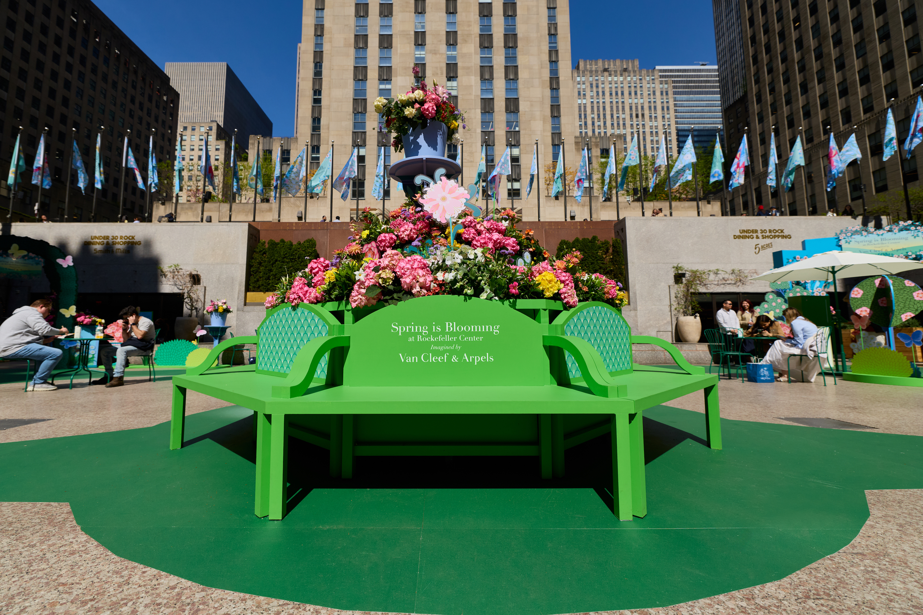 Van Cleef & Arpels' Spring Is Blooming at Rockefeller Center