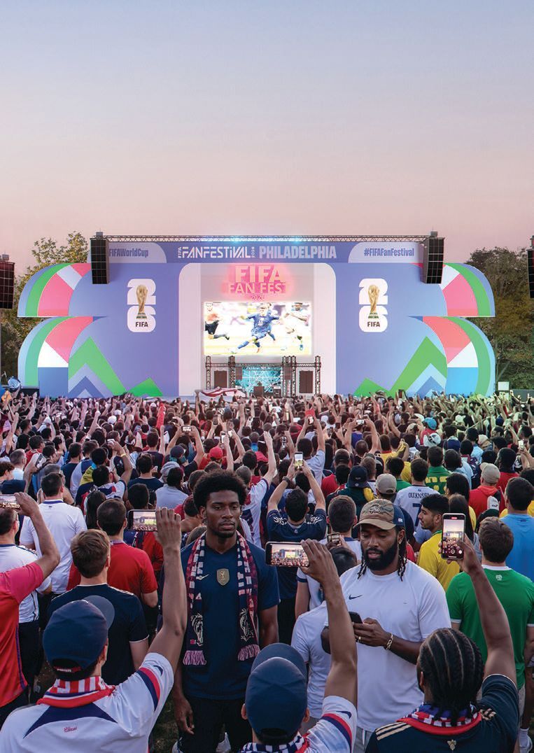 watch your favorite teams on the Fan Festivalâs big screen. COURTESY OF BRAND