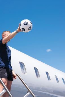 Avoid the traffic to Gillette Stadium entirely with the World's Games Jet Card from Magellan Jets. PHOTO COURTESY OF: MAGELLAN JETS