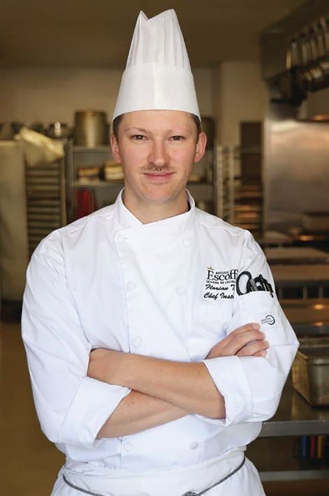 Maisonetteâs owner-chef Florian TÃ©tart ; COURTESY OF AUGUSTE ESCOFFIER SCHOOL OF CULINARY ARTS