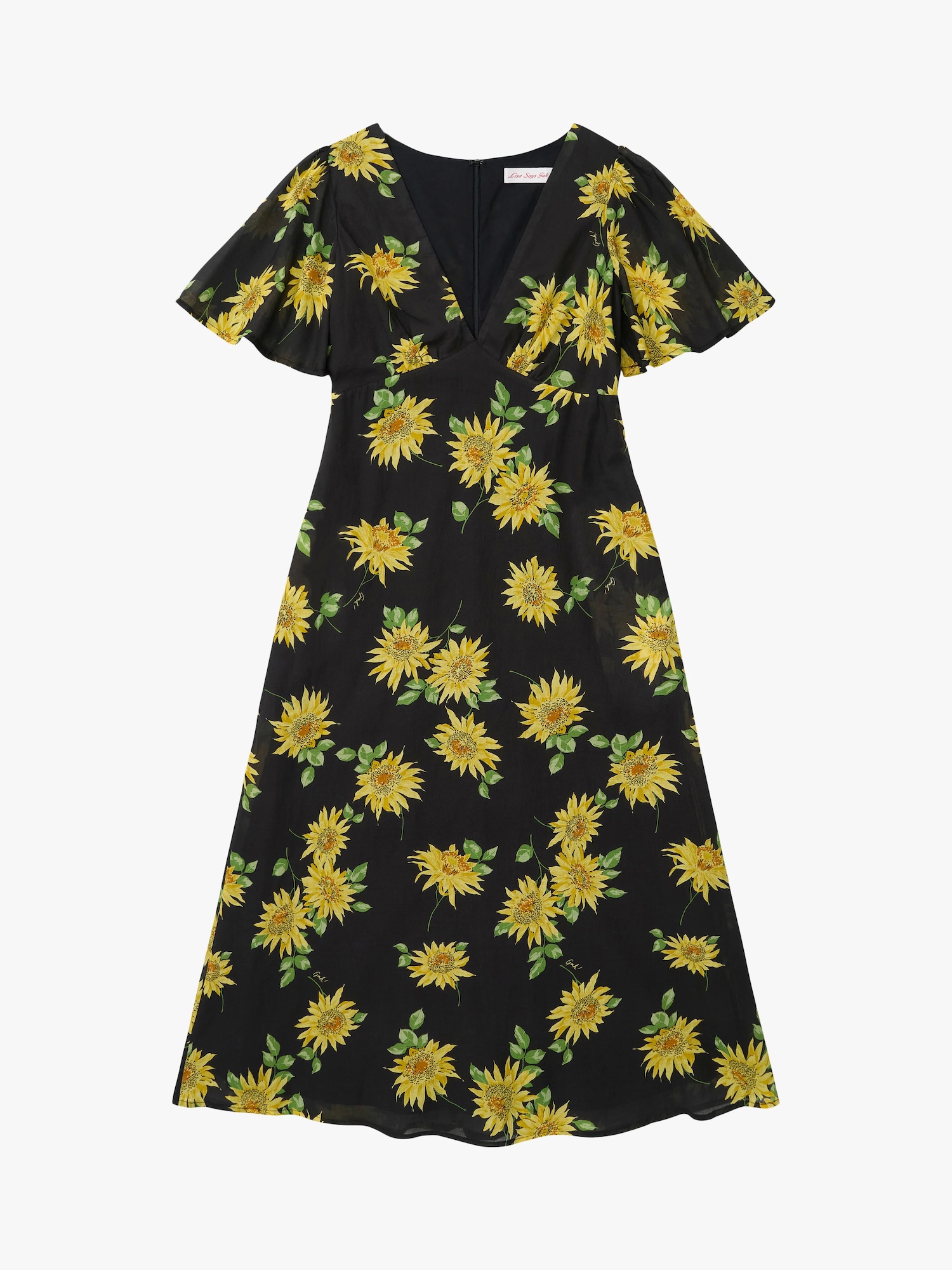 Lisa Says Gah Grace dress in golden flower
